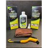 Image 2 : 2 Oleciya Mold Stain Cleaner/Mold Remover Gel Kits - 150ml each w/ Cleaner Brush 