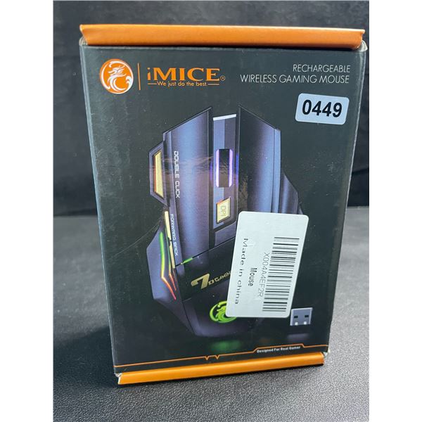 1 iMice Rechargeable Wireless Gaming Mouse - New