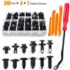 Image 1 : 240PC Assorted Retainer Clips Set/Bumper Push Type Retainer Tool Set - New