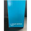 Image 4 : 6-Pack Box of Argon Tableware Soup Bowls - 23cm Bowls - New in Box