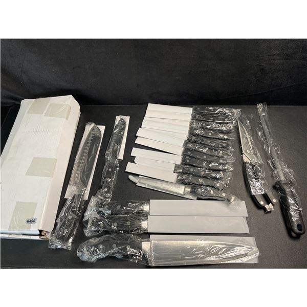 18PC Kitchen Knife Set/Steak Knife Set - New in Box