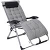 Image 1 : 1 Zero Gravity Chair/Recliner Lounge Chair w/ Removable Cushion - Holds up to 440lbs - New in Box!