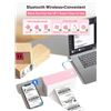 Image 2 : 1 Phomemo Bluetooth Thermal Label Printer for Shipping Labels - New in Box!
