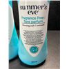 Image 2 : 3 Bottles of Summer's Eve 5-in-1 Fragrance Free Cleansing Wash - 444ml Each - New