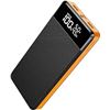 Image 1 : 1 High-Capacity 30,000mAh Power Bank/Portable Charger w/ LED Display & Flashlight - NEW