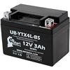 Image 1 : 1 Upstart Factory Activated Sealed Lead-Acid 12V 3Ah Battery/Motorcycle Battery - New Sealed!