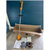 Image 2 : 1 Cordless 3-In-1 Weed Wacker/Grass Trimmer/Edger with 2x 21V Rechargeable Batteries - NEW!