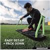 Image 9 : 1 Quickplay Replay Station - Soccer/Football Rebound Board; Portable Design/Adjustable Angle - NEW