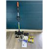Image 2 : 1 Zinoxal Cordless 3-in-1 Grass Trimmer/Weed Wacker/Edger w/ 2x Rechargeable Batteries - NEW