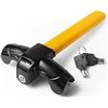 Image 1 : 1 Universal Anti-Theft Heavy Duty Steering Wheel Lock with Keys - New