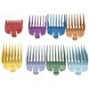 Image 1 : 8PC Professional Hair Clipper Guard Guides - Colour Coded 1/8" to 1" (For All Wahl Clippers) - New