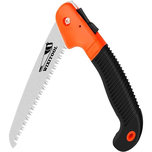 2 Folding Hand Saws/Pruning Saw for Trimming/Gardening - Rugged 7" Blade/Ergonomic Handle - New