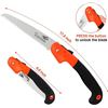 Image 5 : 2 Folding Hand Saws/Pruning Saw for Trimming/Gardening - Rugged 7" Blade/Ergonomic Handle - New