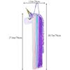 Image 2 : 2 Unicorn Wall-Hanging Hair Clip Organizers/Hair Accessory Holders for Girls - New