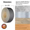 Image 7 : 1 Roll of Anti-Slip Skid Guard Foot Grip Tape; (4" x 15FT) For Outdoors/Indoors; Waterproof - New