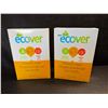 Image 1 : 2 Boxes of Ecover Natural Plant-Based Dishwasher Powder - Citrus - 1.36kg - New Sealed