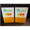 Image 1 : 2 Boxes of Ecover Natural Plant-Based Dishwasher Powder - Citrus - 1.36kg - New Sealed