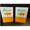 Image 1 : 2 Boxes of Ecover Natural Plant-Based Dishwasher Powder - Citrus - 1.36kg - New Sealed