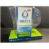 Image 2 : 1 BRITA Elite 6-Cup Water Pitcher with Filter - New Sealed!