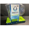 Image 2 : 1 BRITA Elite 6-Cup Water Pitcher with Filter - New Sealed!