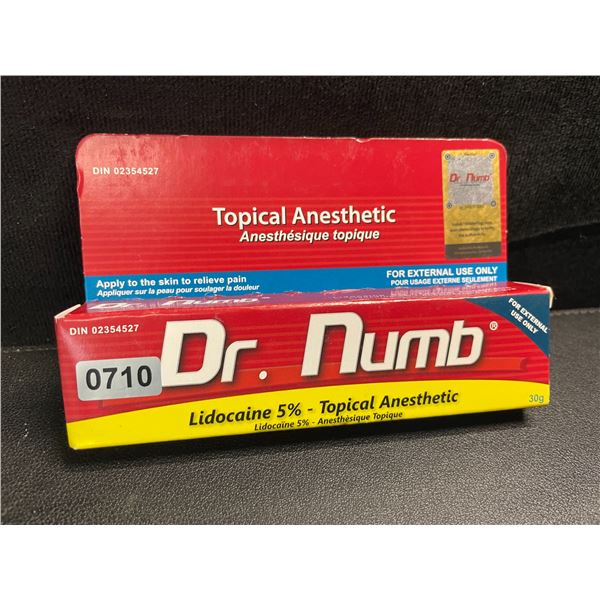 1 Dr.Numb Topical Anesthetic Numbing Cream for Pain with 5% Lidocaine - 30g - New (Exp: AU/2027)