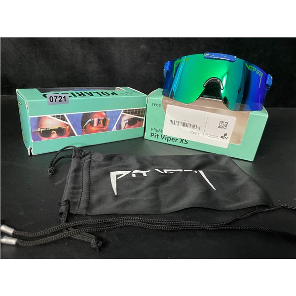 2 Pairs of Kids/Youth Pit Viper Polarized Sunglasses (For Ages 2-6yrs) - New