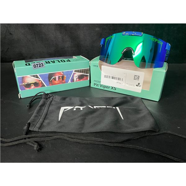 2 Pairs of Kids/Youth Pit Viper Polarized Sunglasses (For Ages 2-6yrs) - New