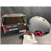 Image 1 : 1 Triple Eight Dual Certified Multi-Sport Helmet - Grey - Size S/M - New in Box!