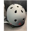 Image 2 : 1 Triple Eight Dual Certified Multi-Sport Helmet - Grey - Size L/XL - New in Box!
