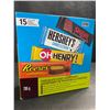 Image 1 : Hershey's Full-Size Chocolate Bars Variety Pack - 15 Bars (705g) - New