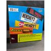 Image 1 : Hershey's Full-Size Chocolate Bars Variety Pack - 15 Bars (705g) - New
