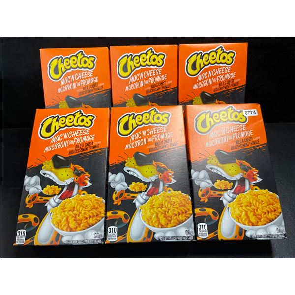 6 Boxes of Cheetos Mac' N Cheese - New Sealed (BB: 2025 MR 06)