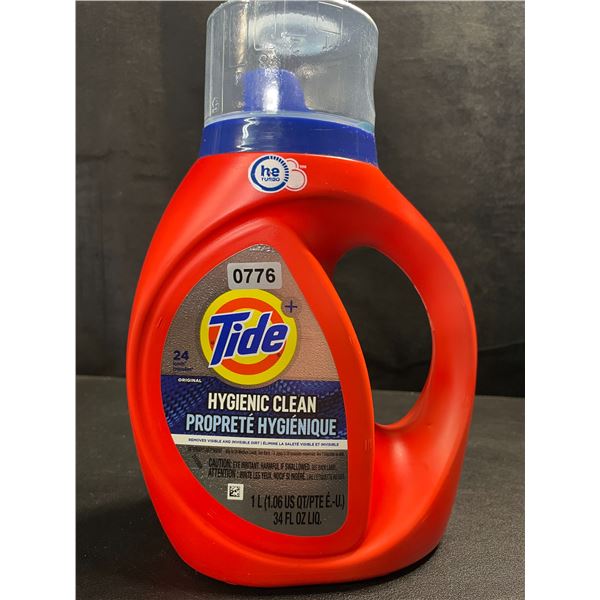 1 Tide Hygienic Clean Liquid Laundry Detergent - 24 Loads/1L - New
