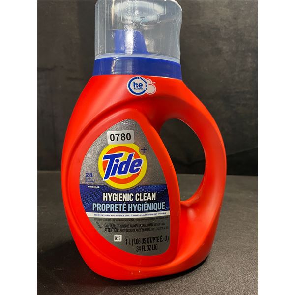 1 Tide Hygienic Clean Liquid Laundry Detergent - 24 Loads/1L - New