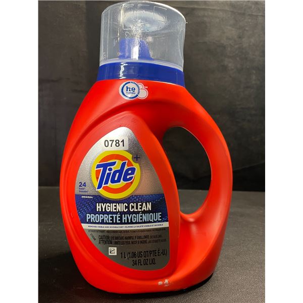 1 Tide Hygienic Clean Liquid Laundry Detergent - 24 Loads/1L - New