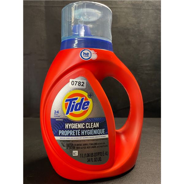 1 Tide Hygienic Clean Liquid Laundry Detergent - 24 Loads/1L - New