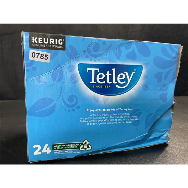 1 Box of Tetley Keurig K-Cup Pods - 24 Count - Pure Peppermint Tea - New (BB: 2026/AL/15)