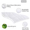 Image 3 : 1 Queen-Size Cooling Mattress Topper Pad (60 x 80") - Deep Pocket Mattress Topper - New in Box