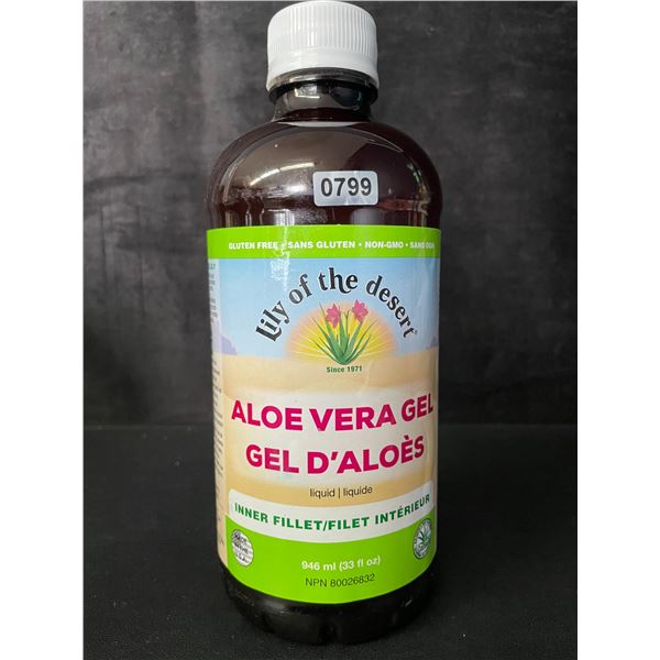 1 Lily of the Desert Inner Fillet Liquid/Drinkable Aloe Vera Gel - 946ml - New