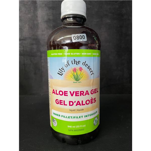 1 Lily of the Desert Inner Fillet Liquid/Drinkable Aloe Vera Gel - 946ml - New