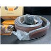 Image 5 : 1 Mens Tan Leather Ratcheting Belt - For 32" to 38" Waist - New in Box