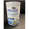 Image 1 : 1 Tub of Sproos Marine Collagen Powder/Hydrolyzed Collagen Peptides - 240g - New
