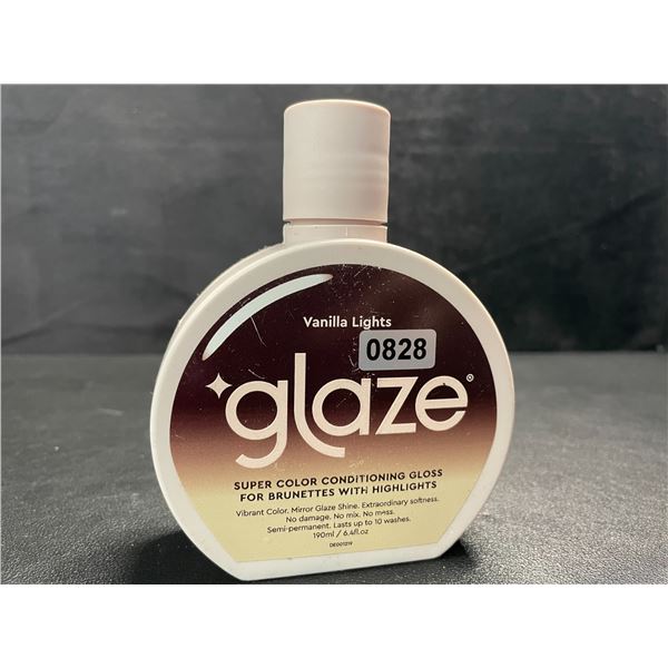 1 Glaze Vanilla Lights; Super Color Conditioning Hair Gloss for Brunettes w/ Highlights -190ml - New