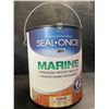 Image 1 : 1 Can of Seal-Once Marine Premium Wood Sealer - Clear; 1 US Gallon/3.79L - New