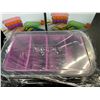 Image 3 : 2 2-Packs of XL Silicone Ice-Cube Trays with Lids - New
