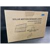 Image 4 : 1 Solar Shed Light for Outdoors w/ Motion Sensor;1000LM, 128LED Solar Pendant Light w/ Remote - New!