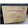 Image 6 : 1 Solar Shed Light for Outdoors w/ Motion Sensor;1000LM, 128LED Solar Pendant Light w/ Remote - New!