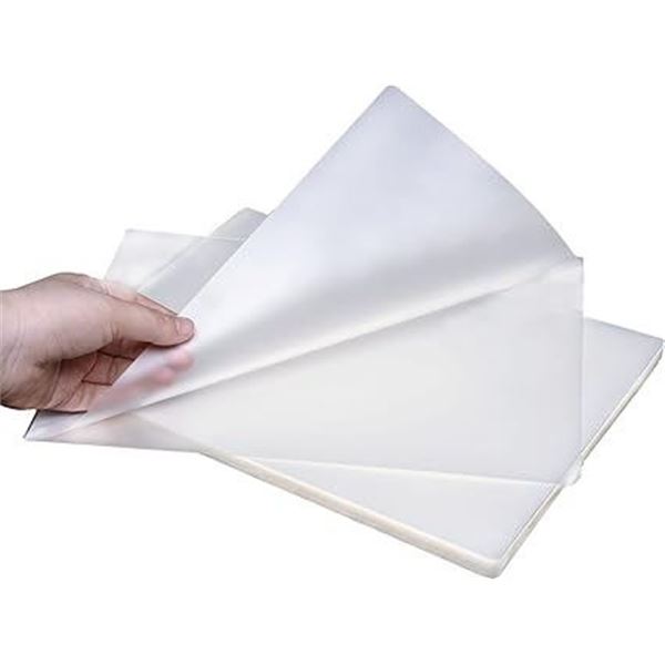 200-Pack of Clear Thermal Laminating Pouches/Laminating Sheets - 8.9" x 11.4" - New Sealed