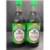 Image 1 : 2 Bottles of Kikkoman Less Sodium Soy Sauce - 591ml Each - New