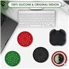 Image 6 : 2 6-Pack Sets of Silicone Coasters with Holders - Non-Slip and Non-Stick Design - New